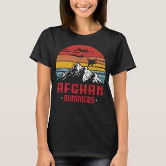 Afghan Summers Veteran Shirt Funny Afghanistan Vet