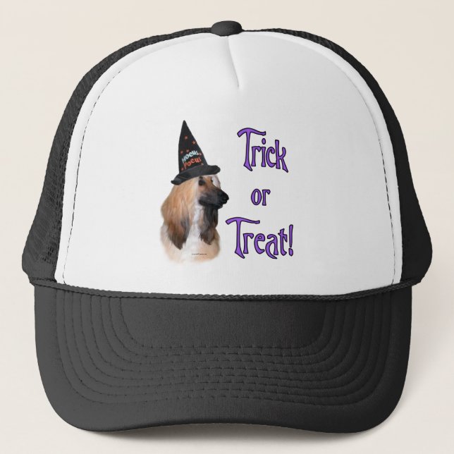 Afghan Trick Trucker Hat (Front)