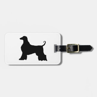 AfghanHound Luggage Tag