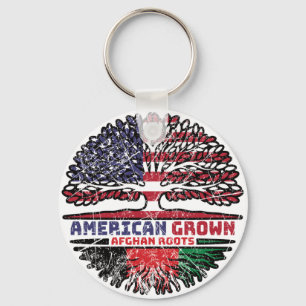 Afghanistan Afghan US American USA United States Keychain