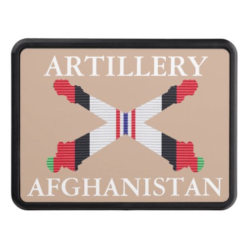 Afghanistan Artillery Crossed Cannon Hitch Cover
