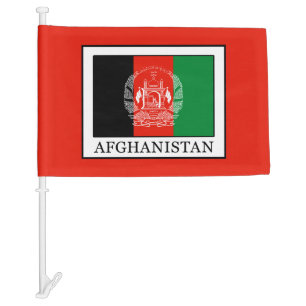 Afghanistan Car Flag