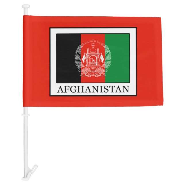 Afghanistan Car Flag (Front)