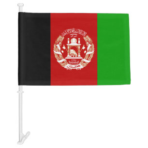 Afghanistan Car Flag