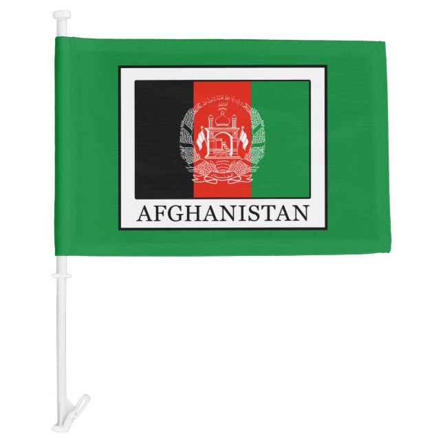 Afghanistan Car Flag (Front)