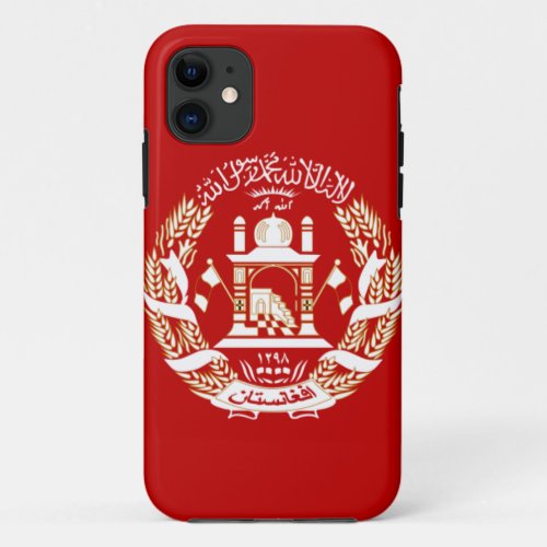 afghanistan iPhone 11 case