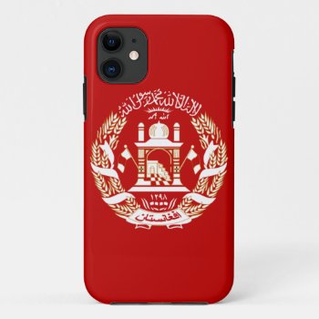 Afghanistan Iphone 11 Case by flagart at Zazzle