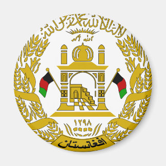 Afghanistan Coat Of Arms Magnet