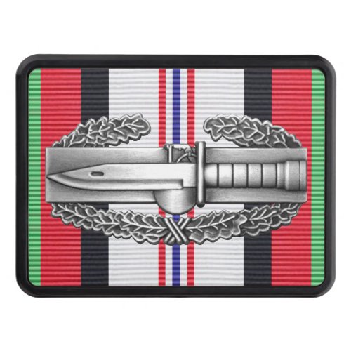 Afghanistan Combat Action Badge Hitch Cover