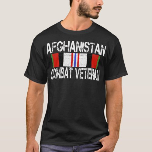 Afghanistan Combat Veteran T_Shirt