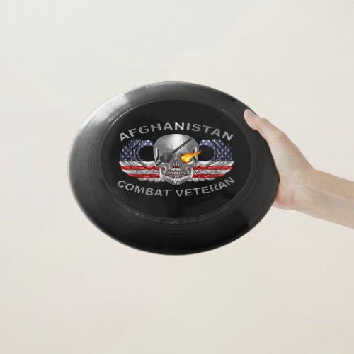 Afghanistan Combat Veteran  Wham_O Frisbee
