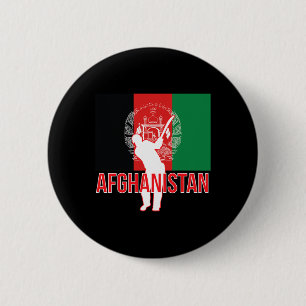 Afghanistan Cricket Jersey - Afghanistan Cricket T Button