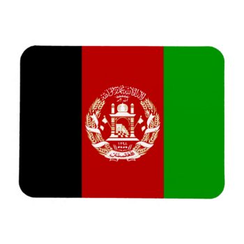 Afghanistan Flag; Afghan Magnet by FlagWare at Zazzle