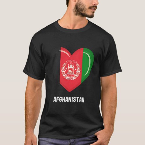 Afghanistan Flag Afghan T_Shirt
