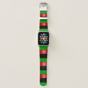 Afghanistan Flag Apple Watch Band