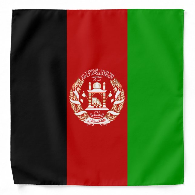 Afghanistan Flag Bandana (Front)