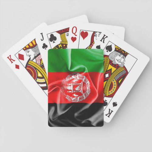 Afghanistan Flag Bicycle Playing Cards