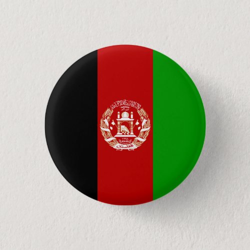 Afghanistan Flag Button