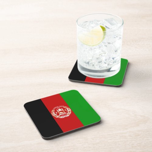 Afghanistan Flag Coaster