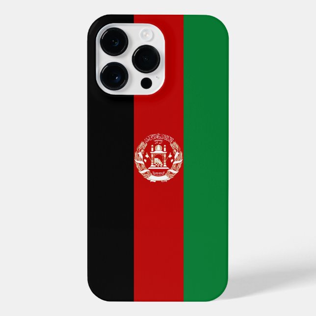 Afghanistan flag iPhone case (Back)