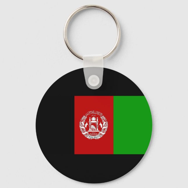 Afghanistan Flag Keychain (Front)