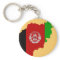 Afghanistan flag map