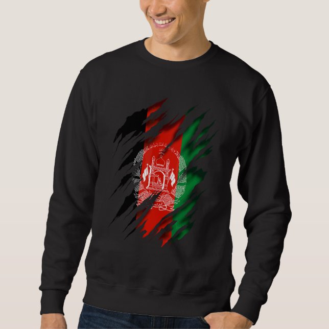 Afghanistan Flag Sweatshirt (Front)
