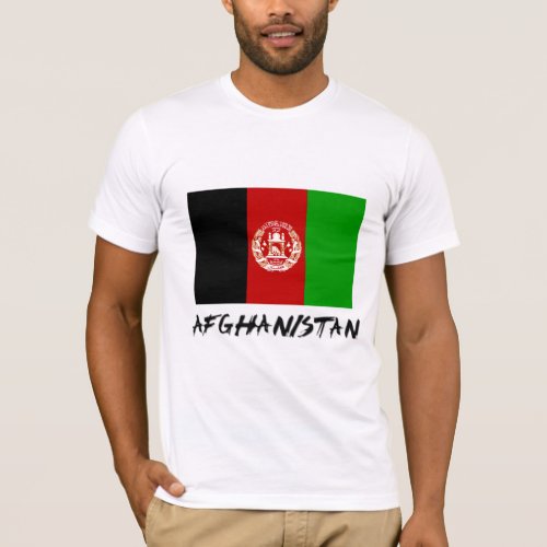 Afghanistan Flag T_Shirt