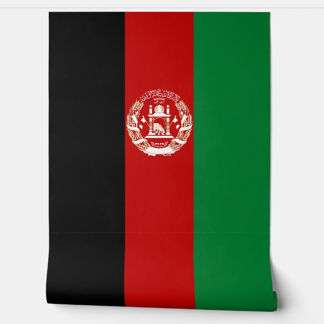 Afghanistan flag wallpaper  (Unrolling)