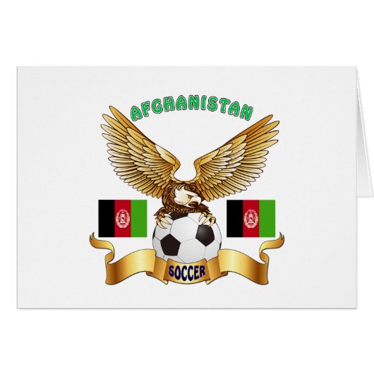 Afghanistan Football Designs (Front Horizontal)