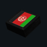 afghanistan gift box<br><div class="desc">Flag of Afghanistan. Fully customizable product.</div>