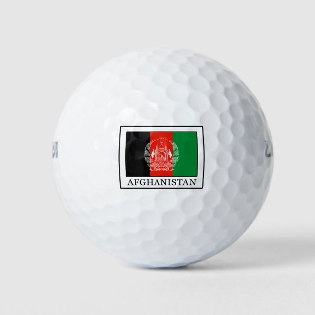 Afghanistan Golf Balls (Front)