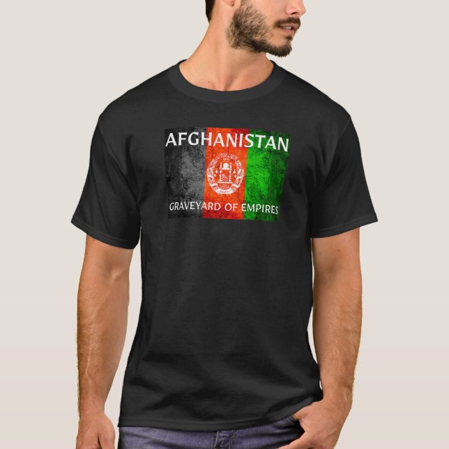 Afghanistan Graveyard Of Empires T-Shirt (Front)