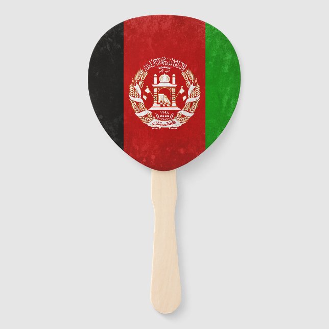 Afghanistan Hand Fan (Front)