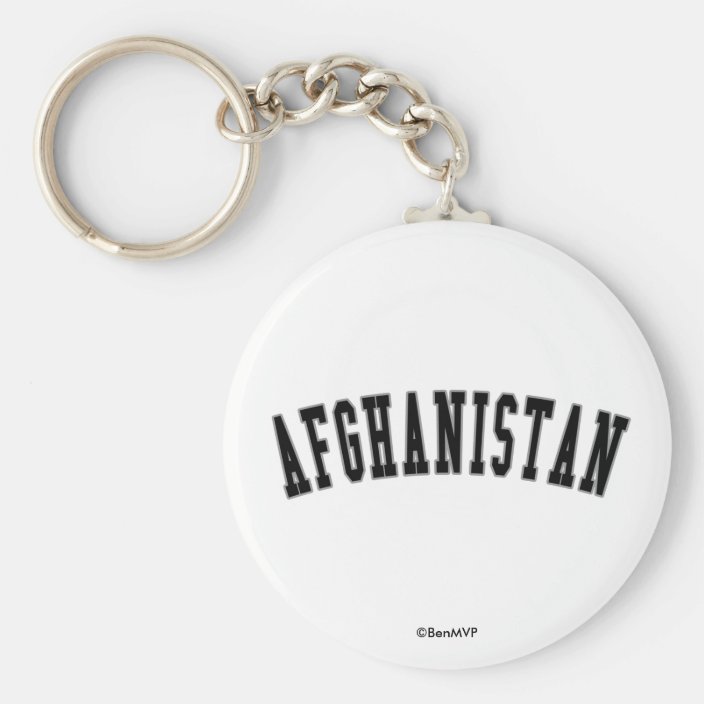 Afghanistan Key Chain