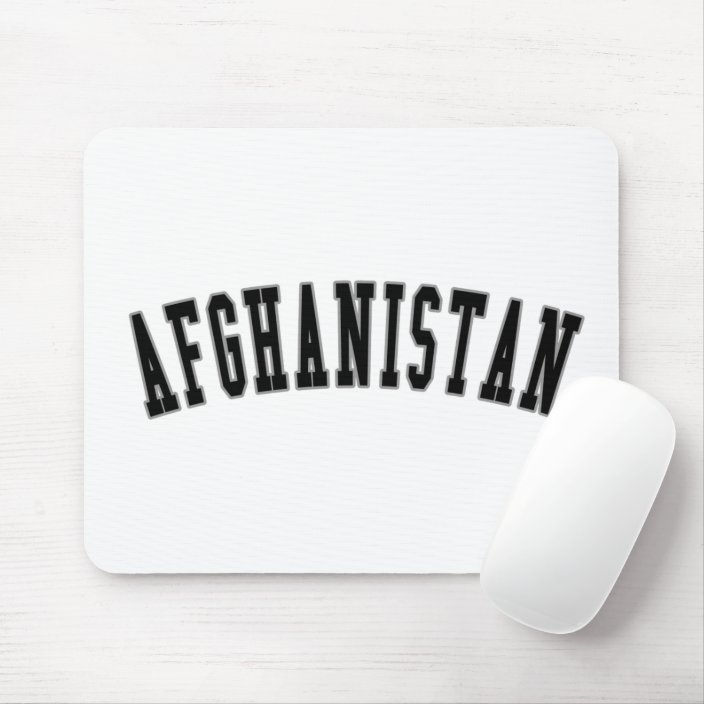 Afghanistan Mouse Pad