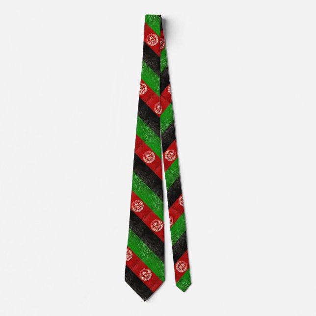 Afghanistan Neck Tie (Front)