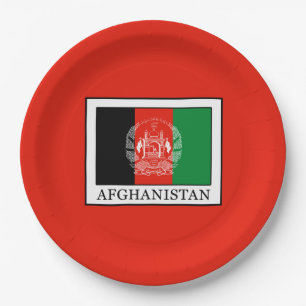 Afghanistan Paper Plates