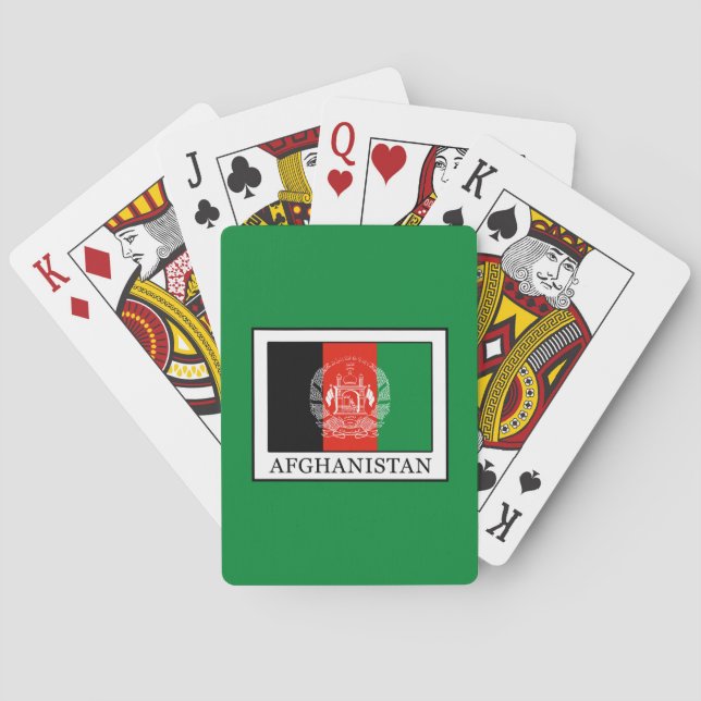 Afghanistan Poker Cards (Back)
