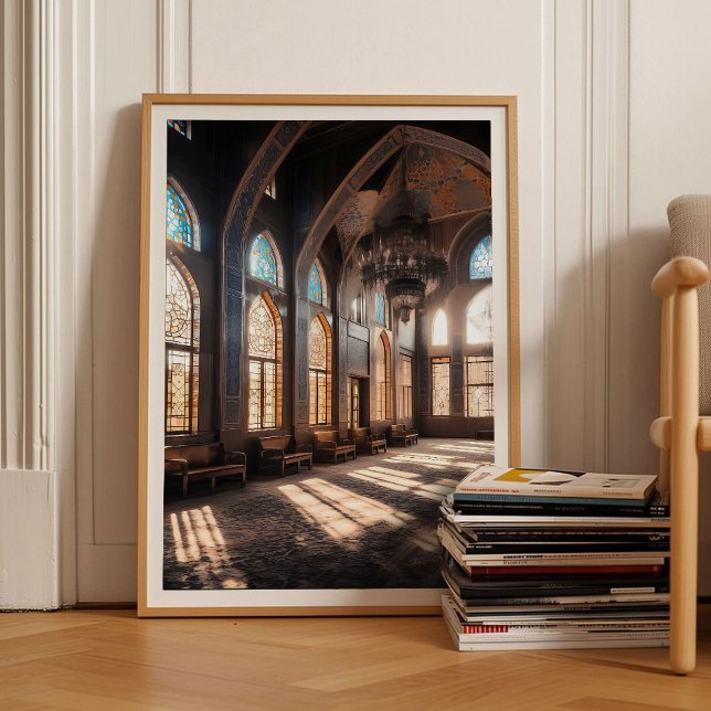 Afghanistan Print Mosque Poster Herat Art Print Af (Creator Uploaded)