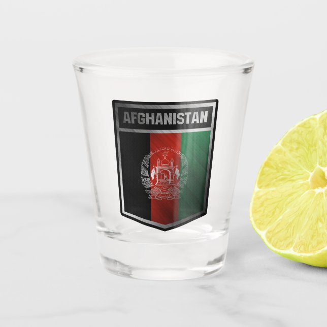 Afghanistan Shot Glass (Front)