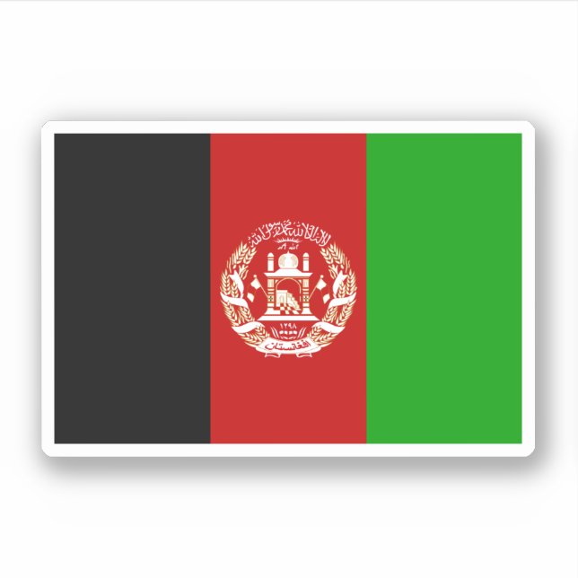 Afghanistan Sticker (Front)