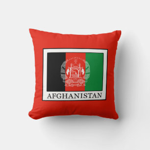 Afghanistan Throw Pillow