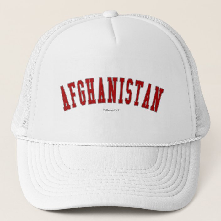 Afghanistan Trucker Hat