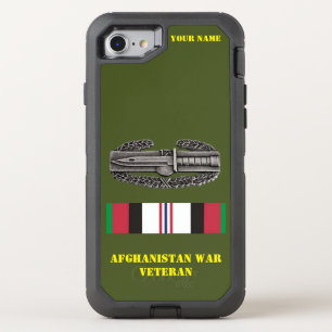 AFGHANISTAN WAR VETERAN OtterBox DEFENDER iPhone SE/8/7 CASE