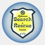 Afikoman Search &amp; Rescue Team Classic Round Sticker at Zazzle