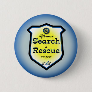 Afikoman Search & Rescue Team Pinback Button
