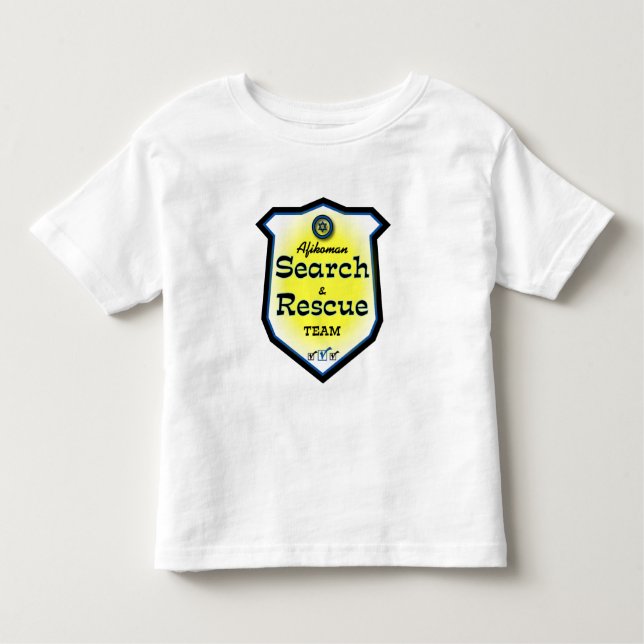 Afikoman Search & Rescue Team Toddler T-shirt (Front)