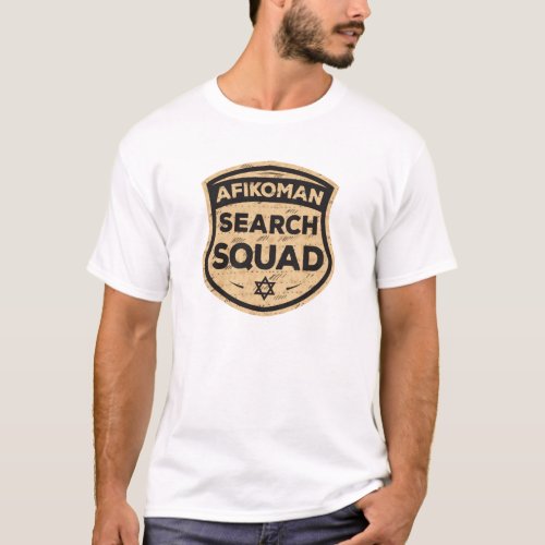 Afikoman Search Squad Funny Passover Seder Gifts T_Shirt
