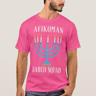 Afikoman Search Squad Funny Passover Seder Hanukka T-Shirt